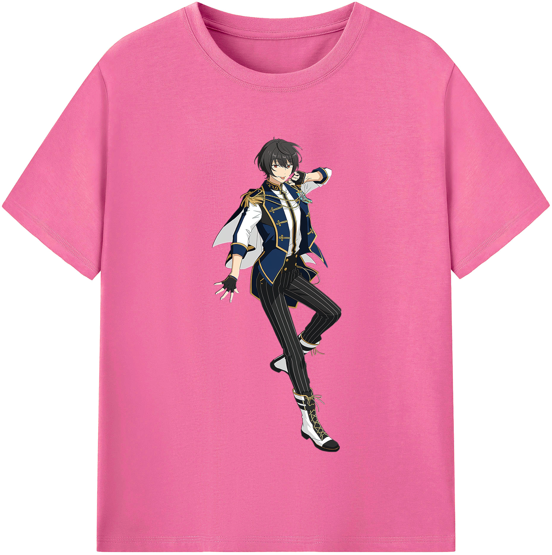 （画像用） あんさんぶるスターズ! Ensemble Stars レディースカジュアルプリントTシャツ（綿100％）